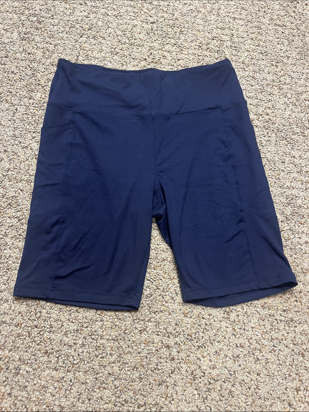 ⭐️3/$20 LuLaRoe Navy High-Rise Bike Shorts with Side Pockets